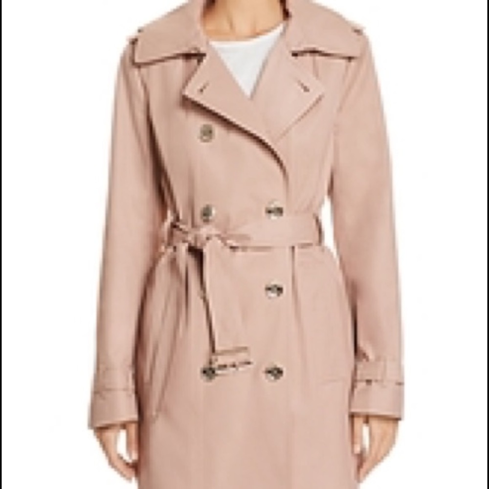 Calvin Klein Tan Trench Coat